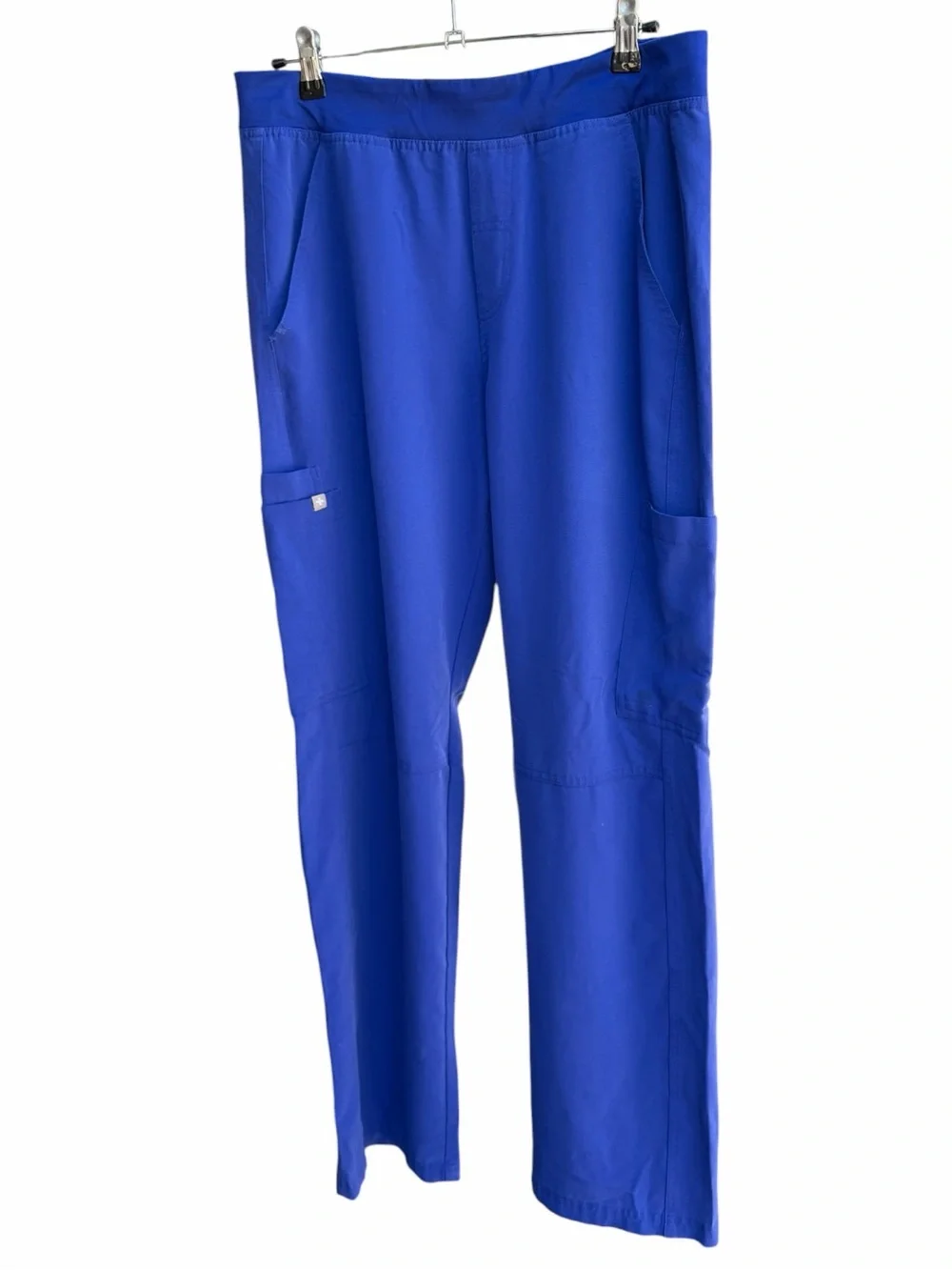 FIGS Axim Straight Leg Scrub Pants Men’s Medium Royal Blue Deep Royal Blue Lot 2